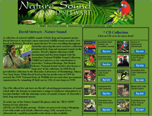 Tablet Screenshot of naturesound.com.au